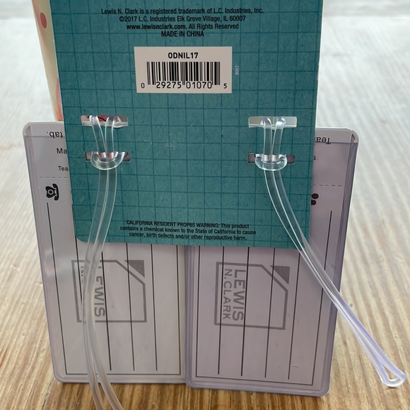 Luggage Travel Tags NWT - Picture 3 of 4
